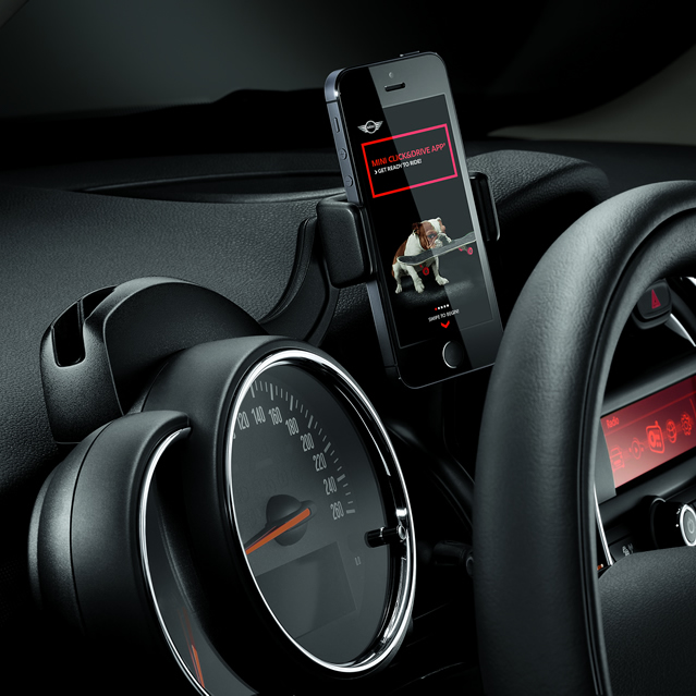 Accessoires Voiture,Support de téléphone pour BMW Mini Cooper Clubman, mat,  antichoc, accessoire pour - Type Black For M-ini - Cdiscount Téléphonie